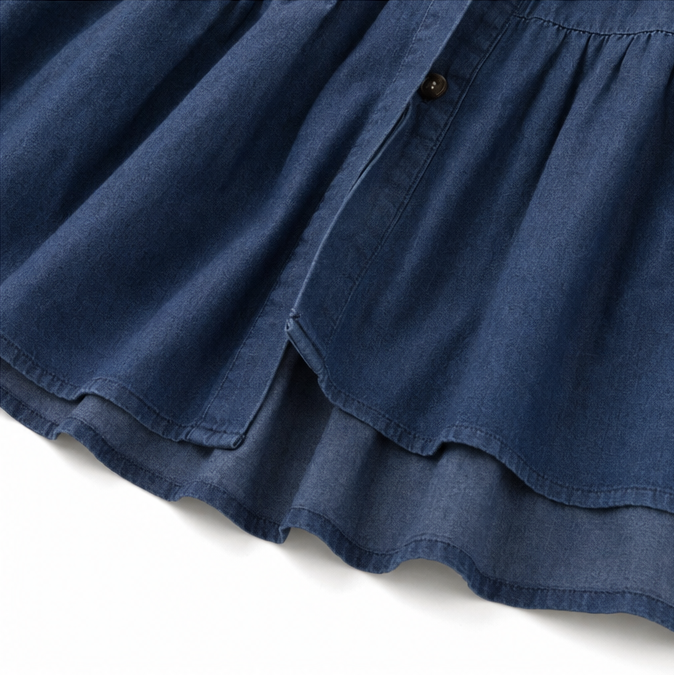 Marielle | Tiered Button-Front Maxi Dress