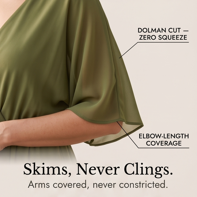 Mirabelle | Flowing V-Neck Midi Dress