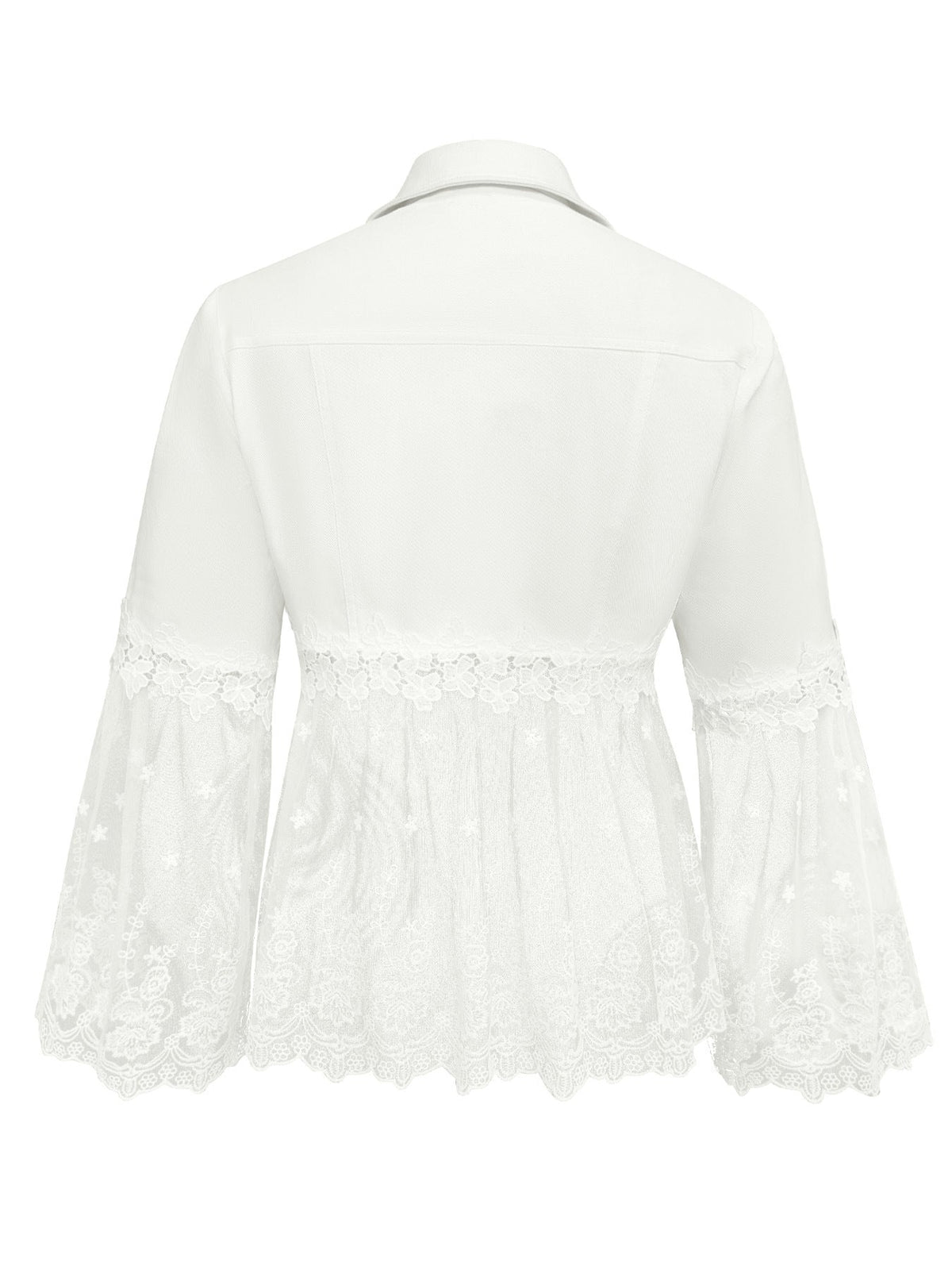 Marielle | Lace-Panel Jacket
