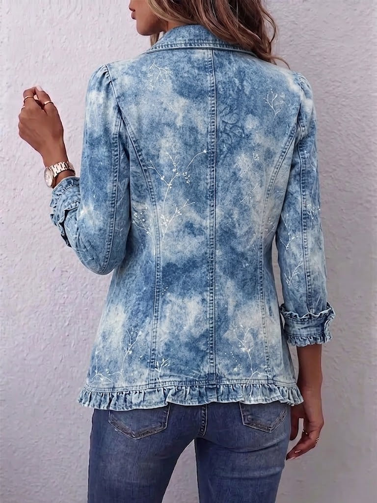 Josephine | Botanical Ruffle Jacket