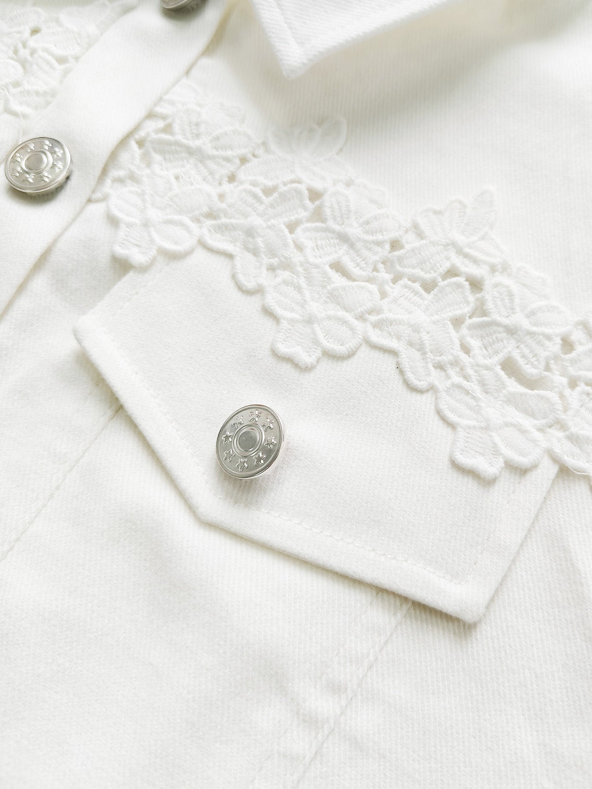 Marielle | Lace-Panel Jacket