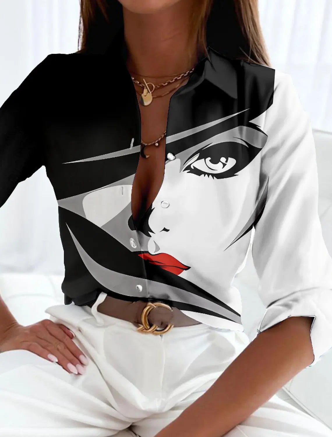 Chloe | Relaxed Button-Down Shirt