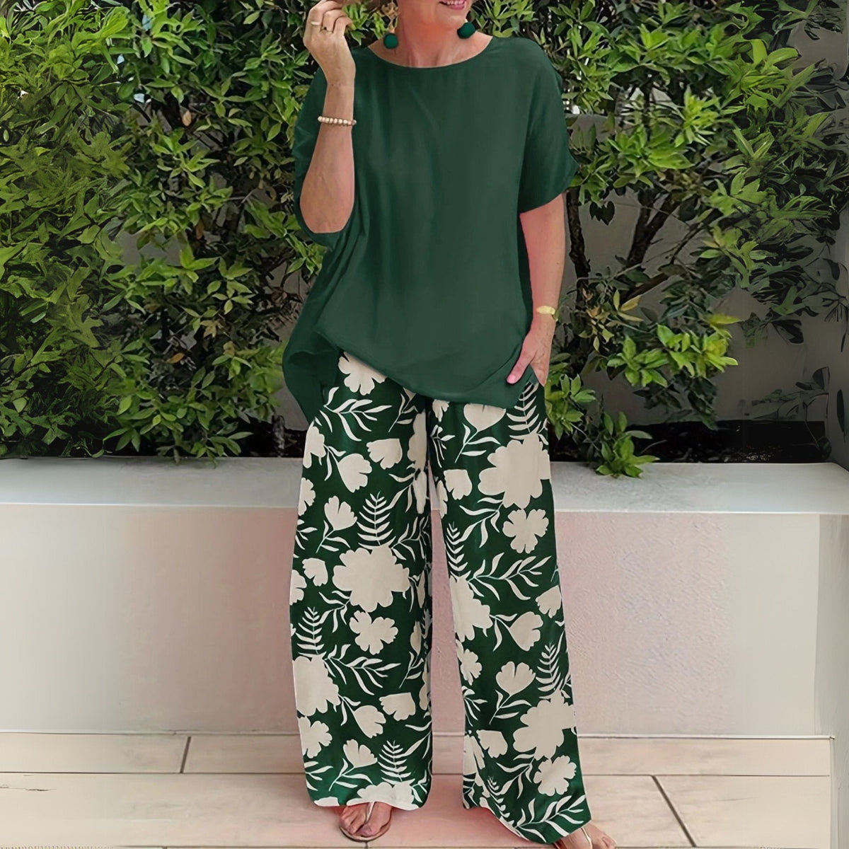 Madison | Floral Two-Piece Set
