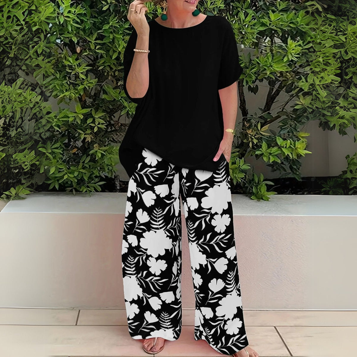 Madison | Floral Two-Piece Set