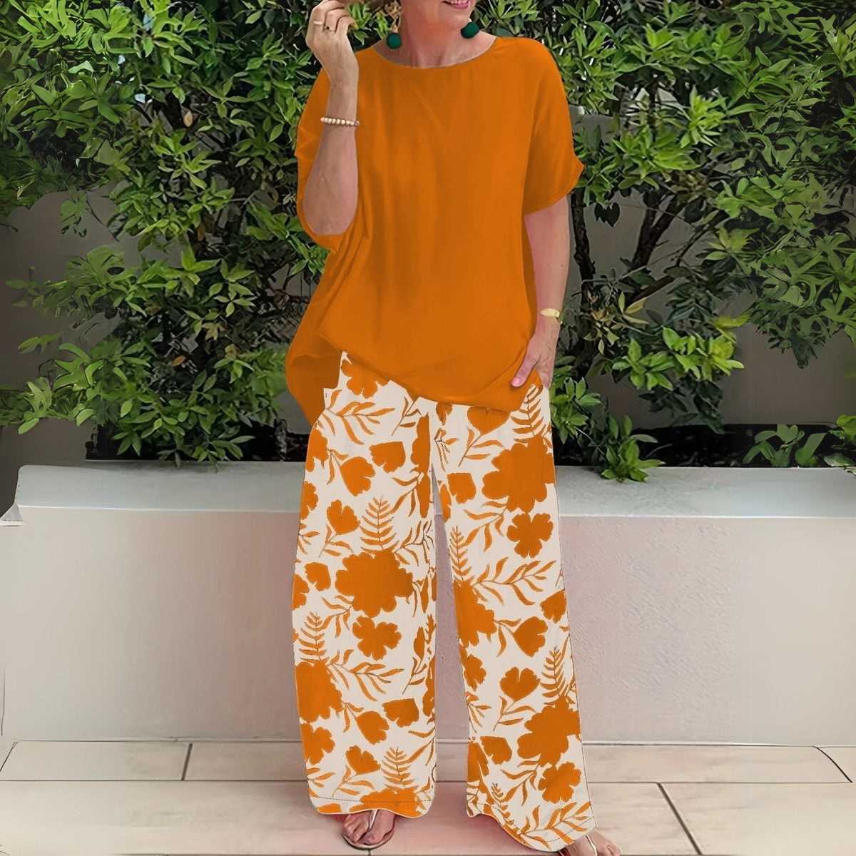 Madison | Floral Two-Piece Set