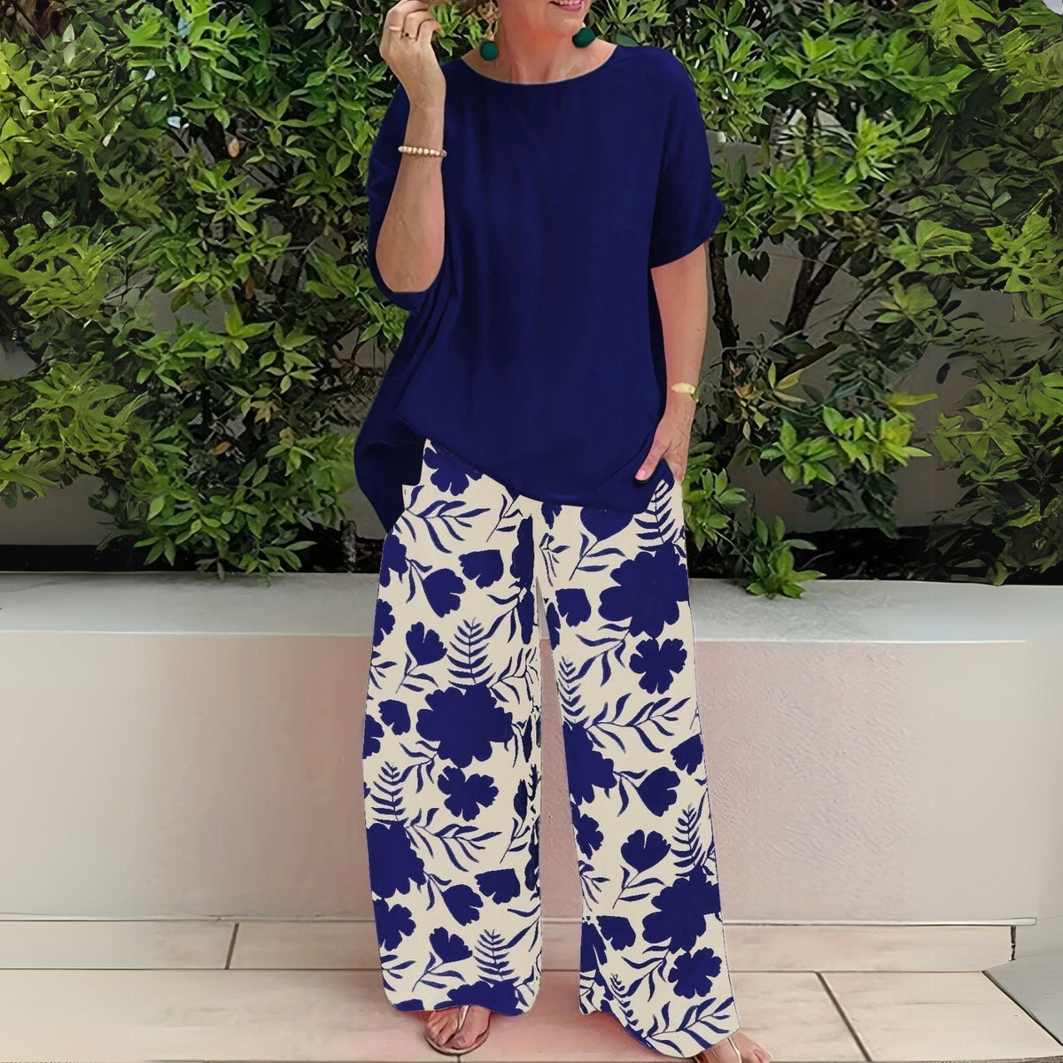 Madison | Floral Two-Piece Set