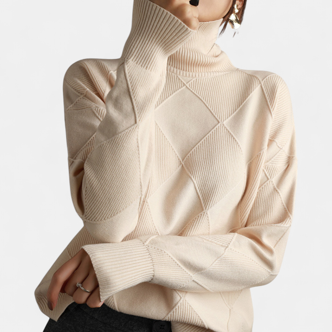 Linley | Ribbed Turtleneck Pullover