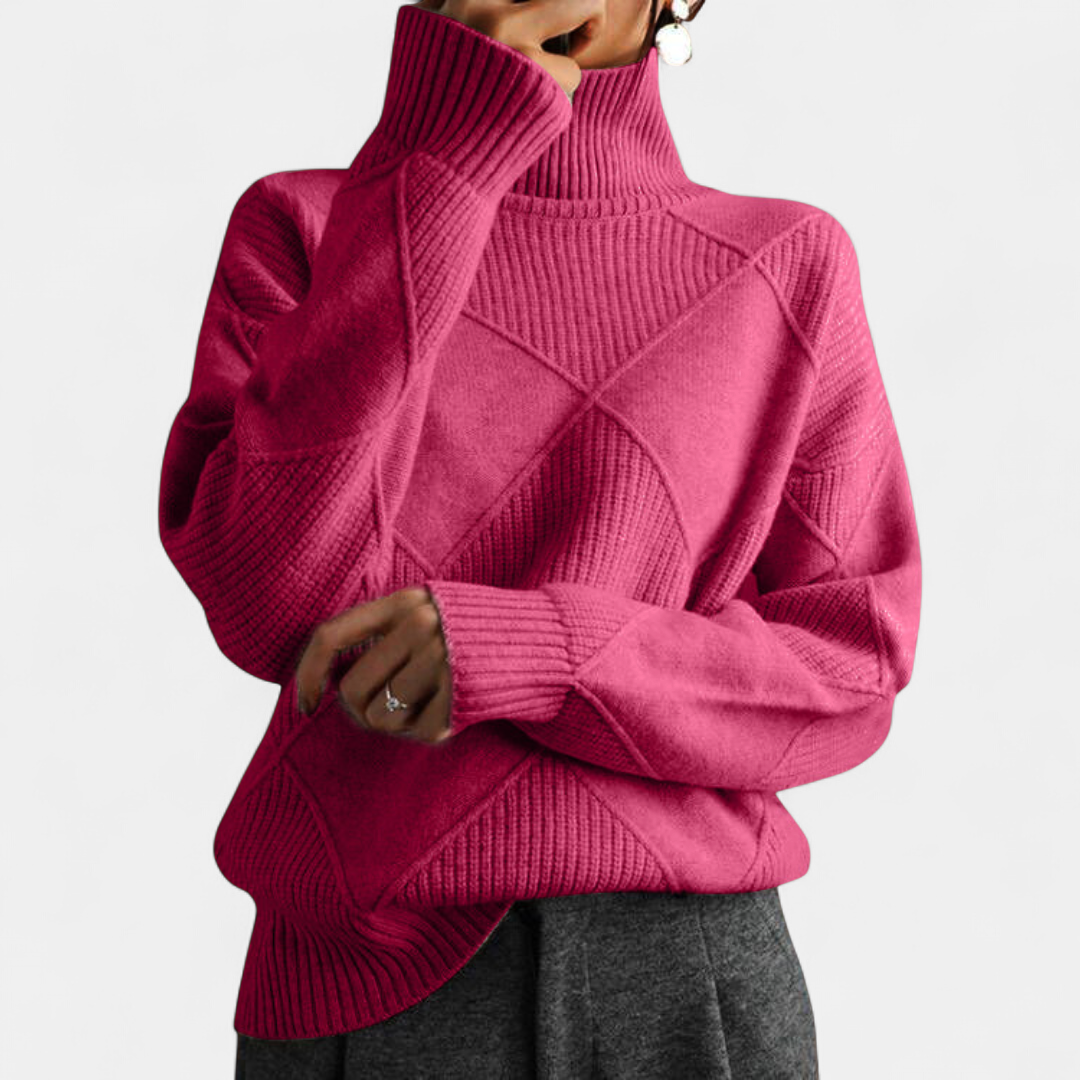 Linley | Ribbed Turtleneck Pullover