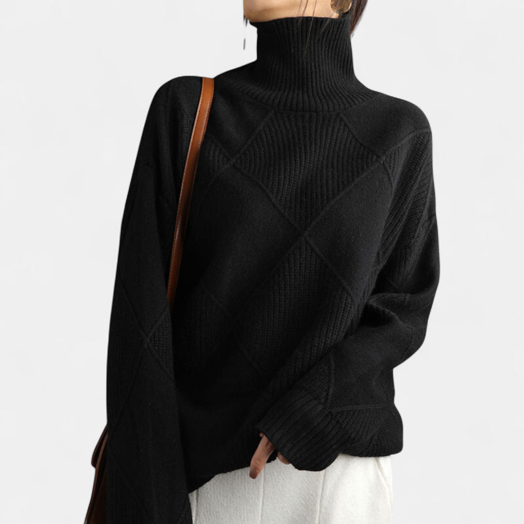 Linley | Ribbed Turtleneck Pullover