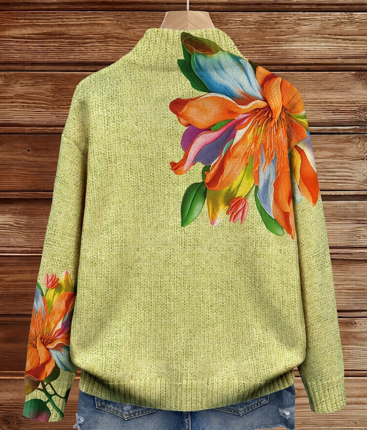 Sidonie | Tropical Floral Cardigan