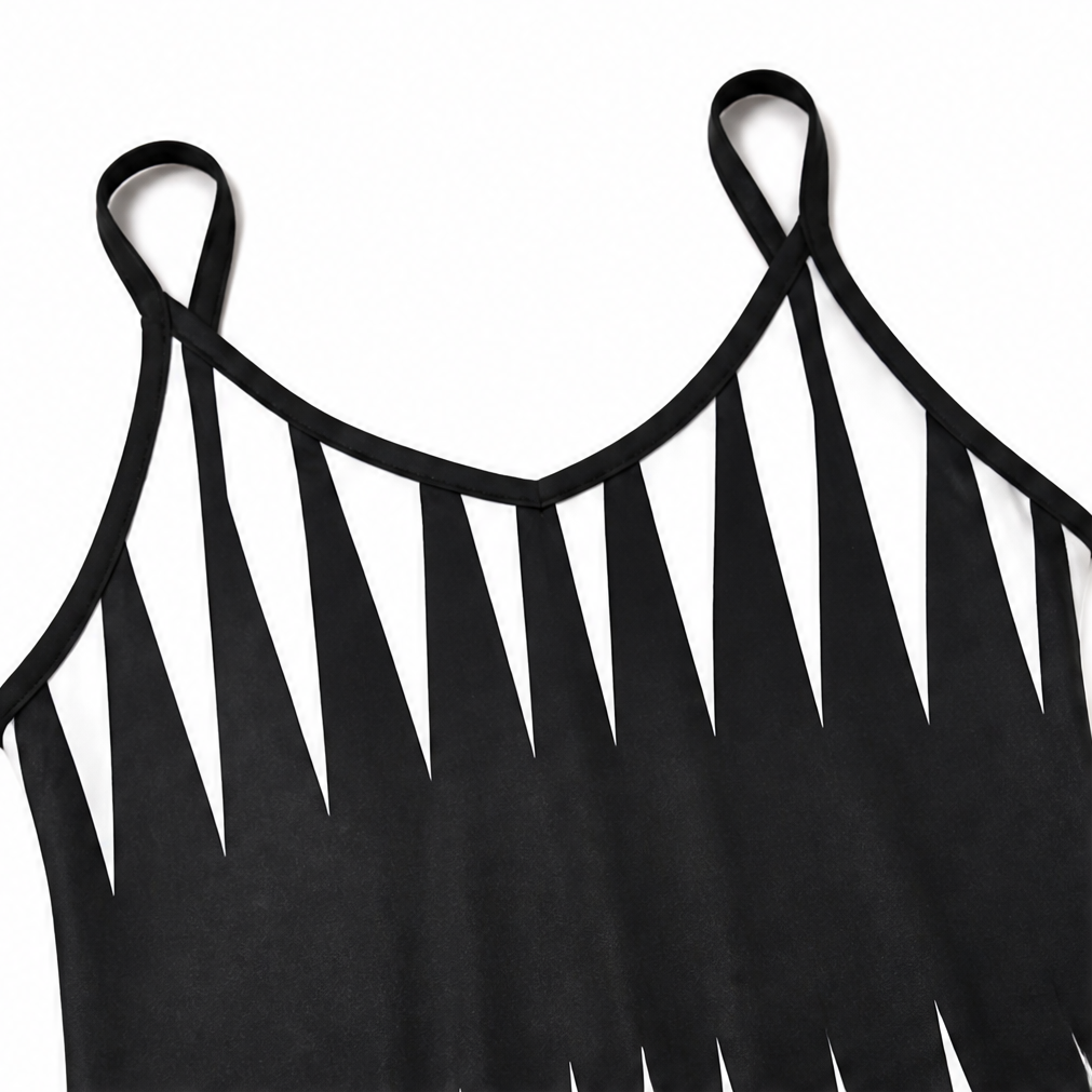 Solavia | Vertical Stripe Maxi Dress