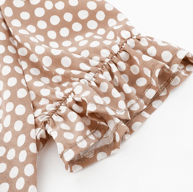 Marisol | Polka Dot Midi Dress