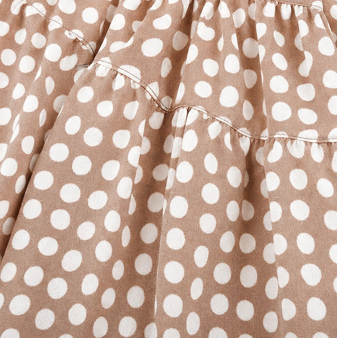 Marisol | Polka Dot Midi Dress