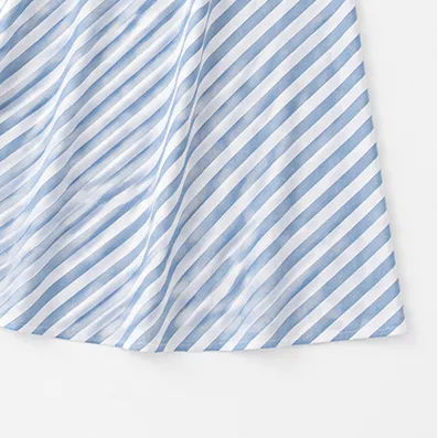 Solenta | One-Shoulder Striped Maxi Dress