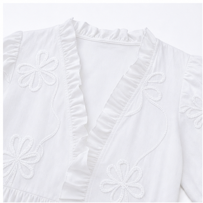 Soliera | Floral Puff Sleeve Dress