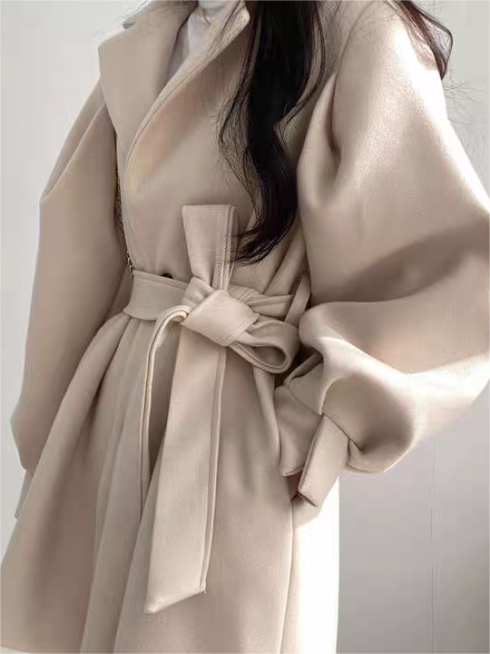 Margaux | Belted Coat Dress