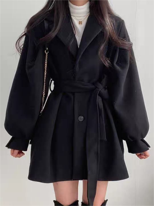 Margaux | Belted Coat Dress