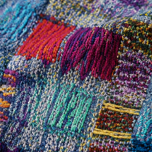 Tessara | Painterly Patchwork Dress