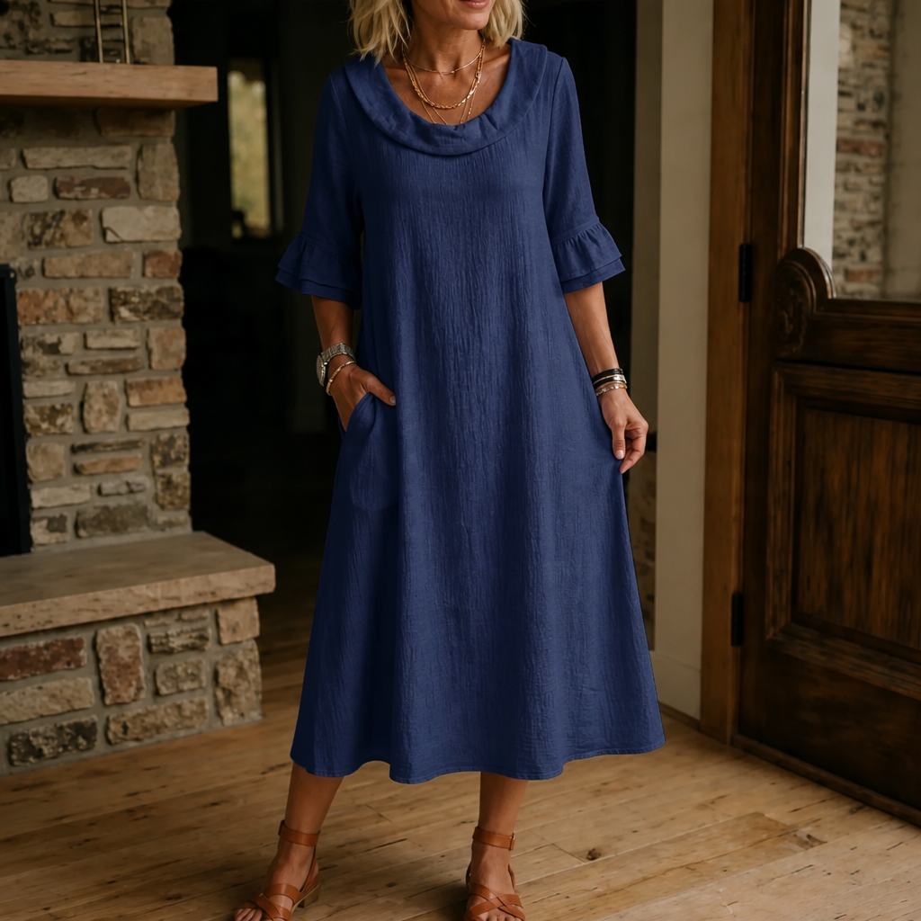 Elena | A-Line Midi Dress
