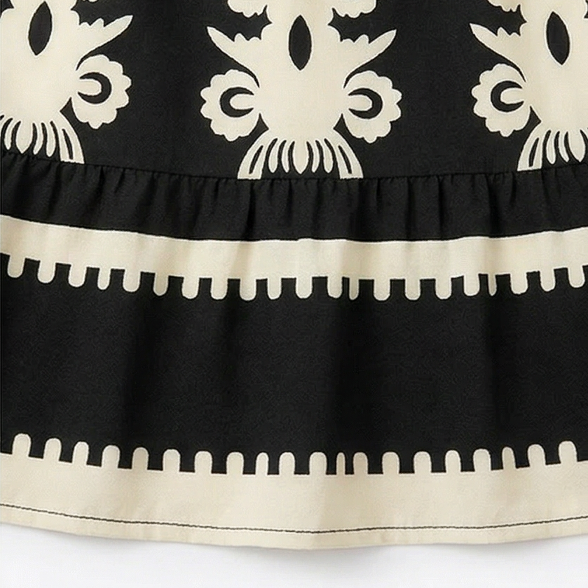 Vivara | Baroque Print Maxi Dress