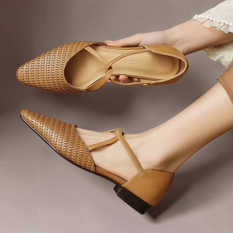 Dona - Genuine Leather Heels