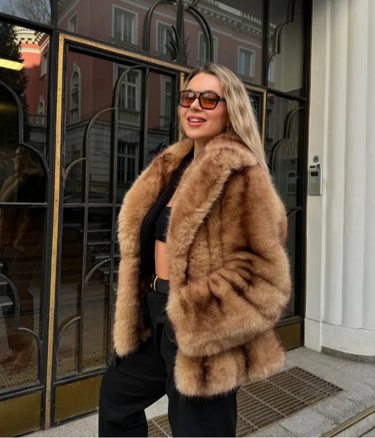 Margaux | Oversized Faux Fur Coat