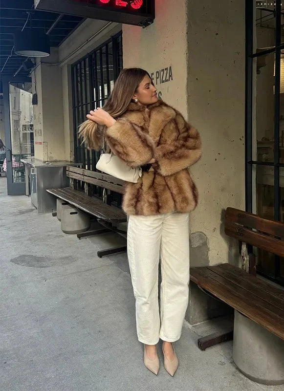 Margaux | Oversized Faux Fur Coat