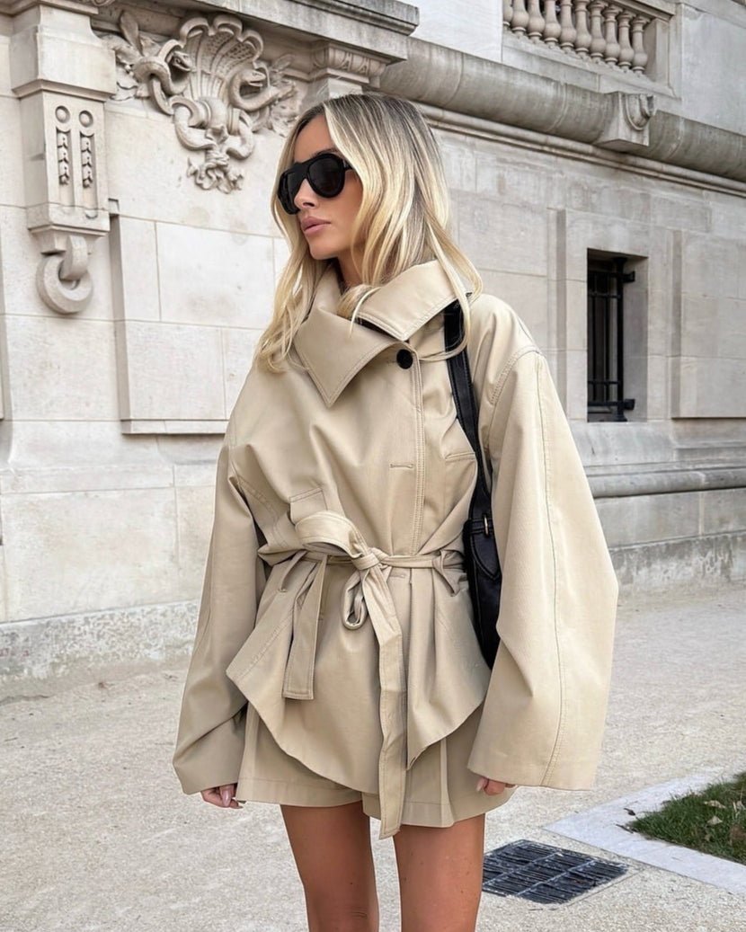 Eleanor | Oversized Belted Trench Coat