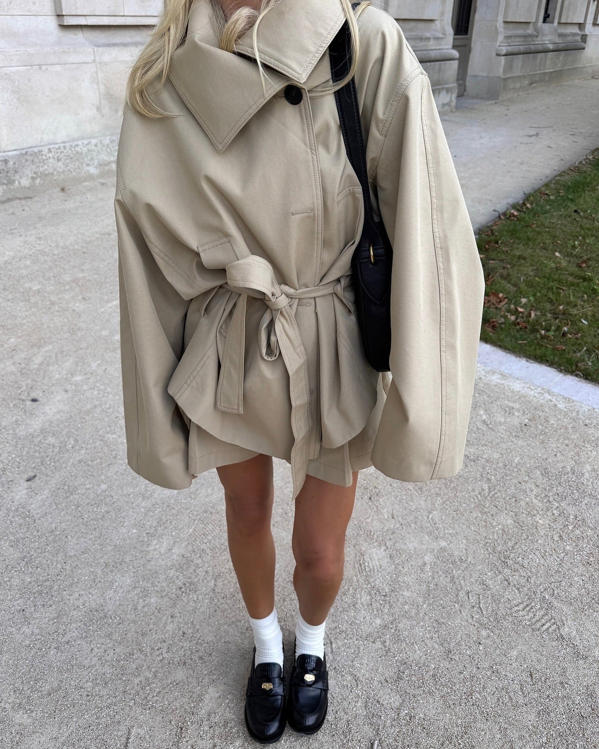 Eleanor | Oversized Belted Trench Coat