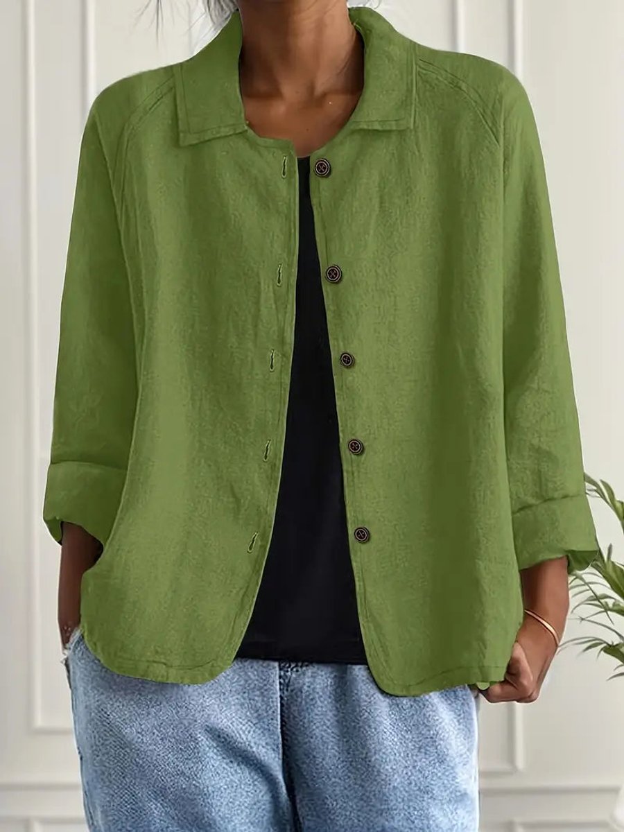 Madison | Linen Button-Down Shirt