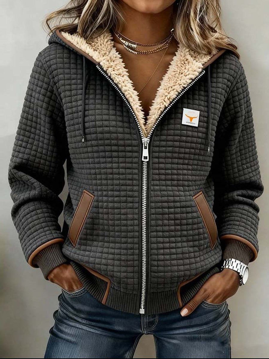 Ainsley | Sherpa-Lined Hooded Jacket