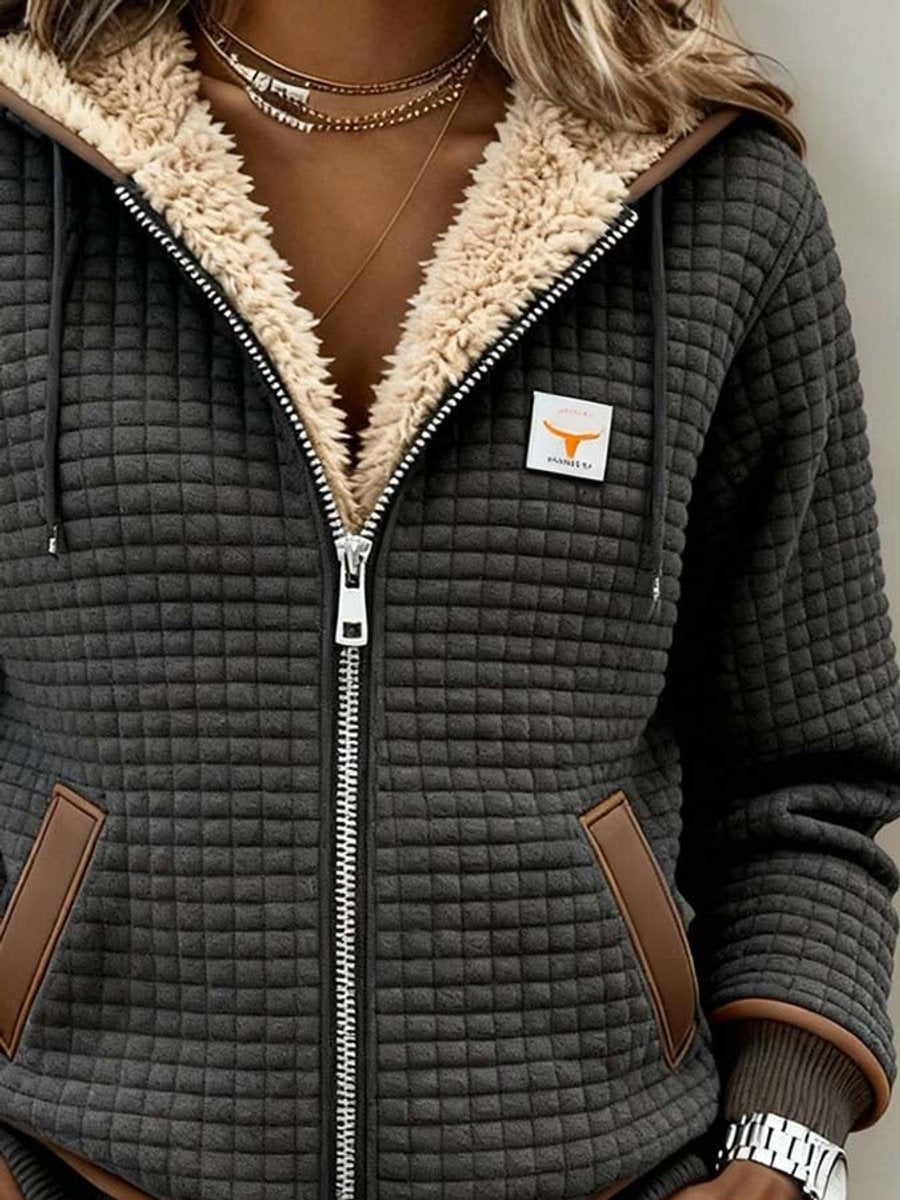 Ainsley | Sherpa-Lined Hooded Jacket