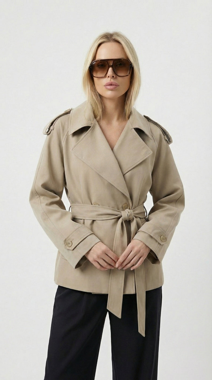 Margaret | Belted Trench Coat