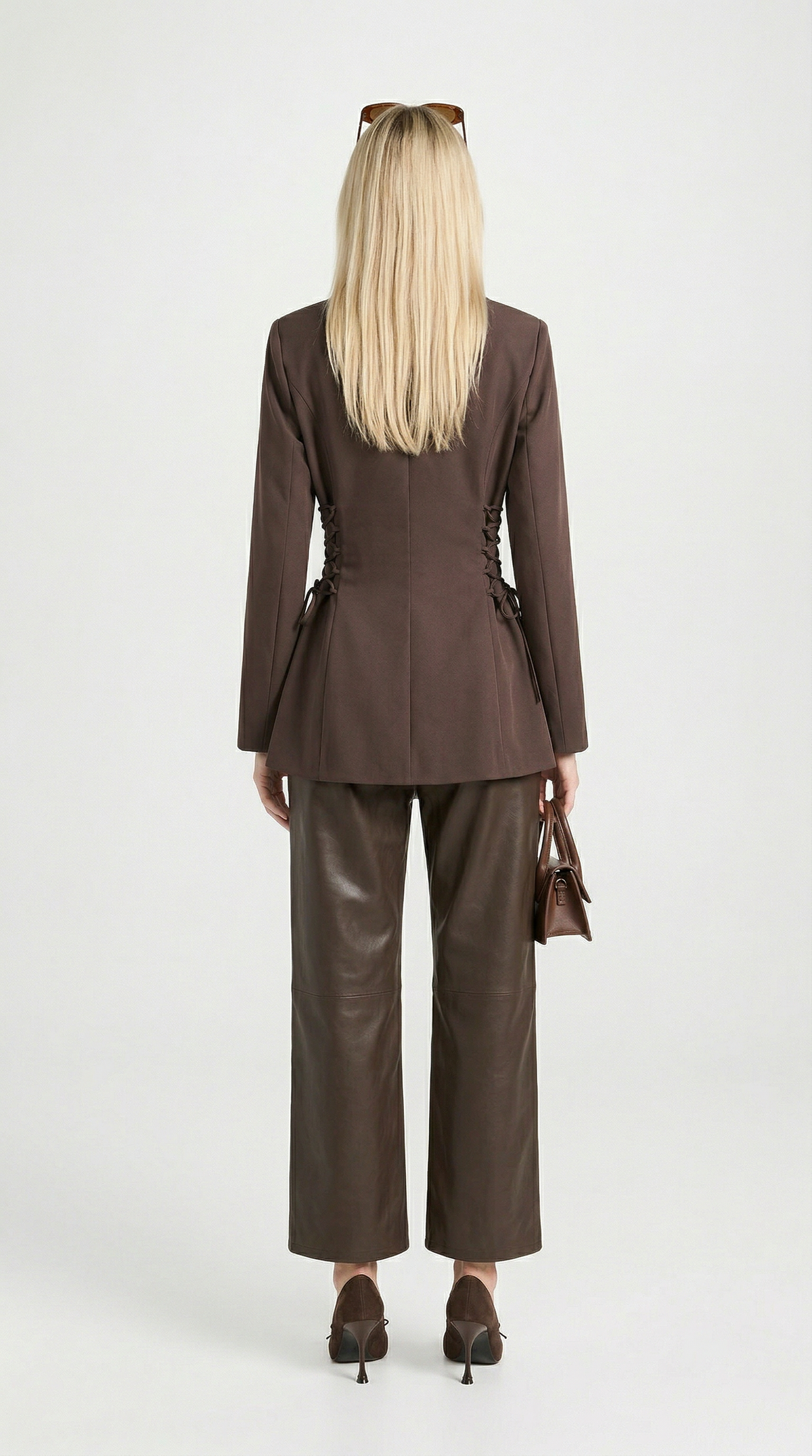 Vivian | Side Lace-Up Blazer