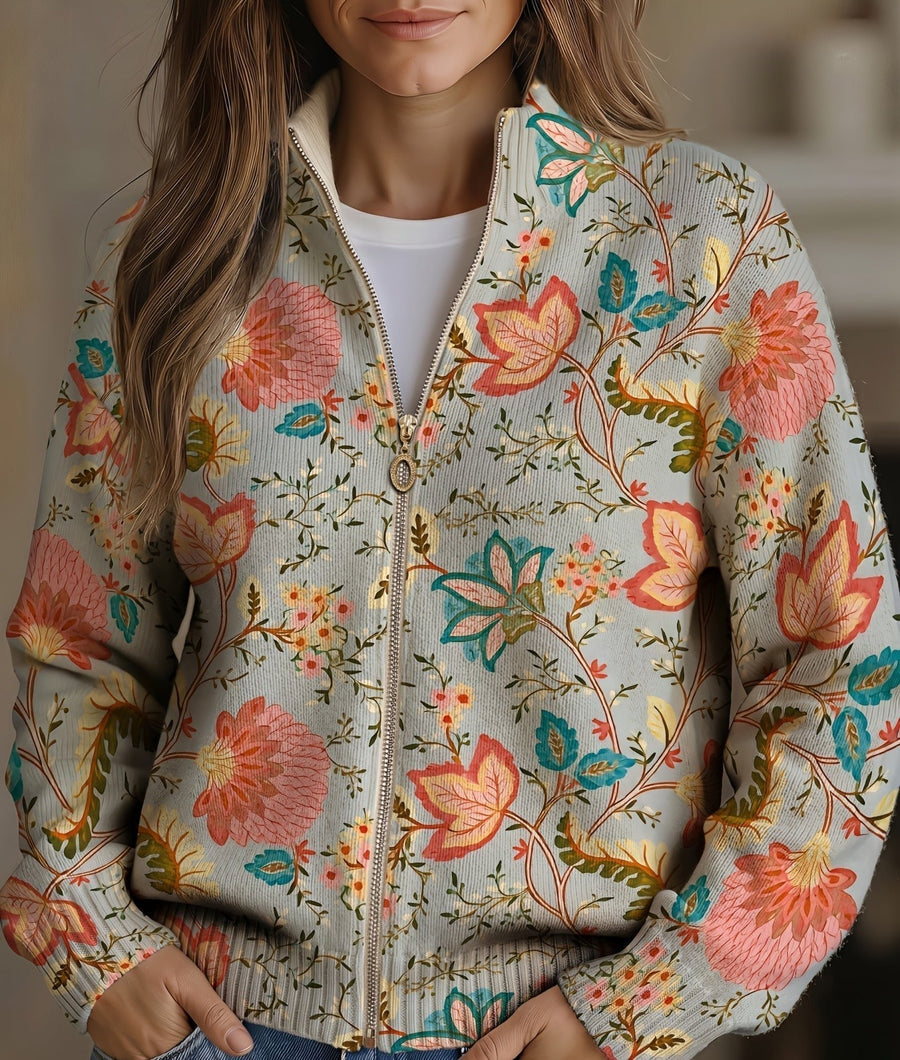 Xanthe | Floral Print Cardigan